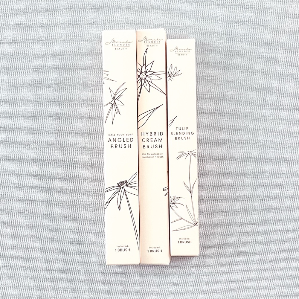 Monika blunder brush trio set